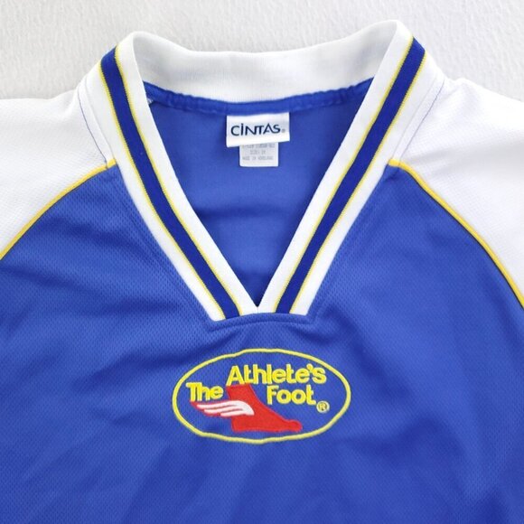 Athlete's Foot Vintage Jersey Shirt Breathable Mesh Baggy Uniform Men's 2XL - Picture 11 of 11